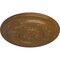 Ekena Millwork Niobe Ceiling Medallion (Fits Canopies up to 8 5/8"), 18"OD x 1 1/2"P, Smokey Topaz Crackle CM18NISTC - alternate 3
